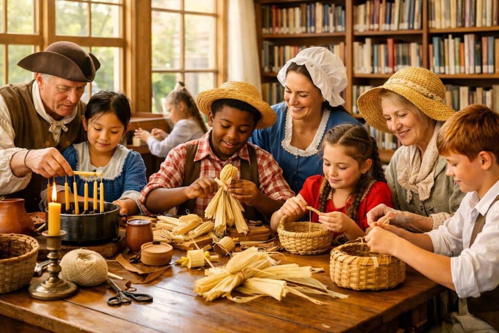 Colonial Crafting (Chickasha Festival of Freedom)